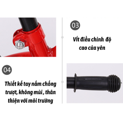 Xe thăng bằng,xe thăng bằng cho bé nam và bé gái 12inch