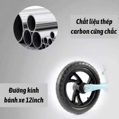 Xe thăng bằng,xe thăng bằng cho bé nam và bé gái 12inch
