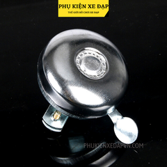 chuông xe đạp reng reng cổ màu bạc