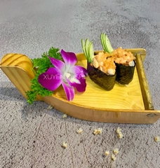 Ebi ToBi Mayo Gunkan Sushi