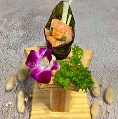 Negi Sake Temaki
