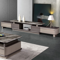 Bàn sofa và kệ tivi mặt đá mã DTH-3914