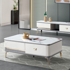 Bàn sofa mặt đá đẹp DTH 17-13
