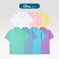 Áo Polo - Ultra COOLight Trơn Basic Gam Màu Sáng
