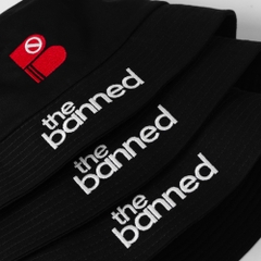 Dự án Nón bucket đồng phục thêu The Banned theo yêu cầu