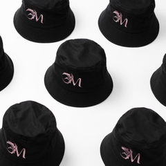 Dự án Nón bucket đồng phục in nhũ kim OM theo yêu cầu