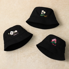 Dự án Nón bucket thêu Hoa theo yêu cầu