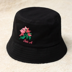 Dự án Nón bucket thêu Hoa theo yêu cầu