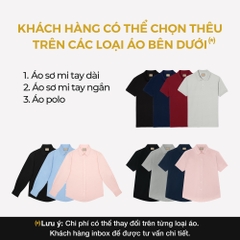 Áo Thun Thêu Ruy Băng Thủ Công - Tỵ Đào Cát Tường