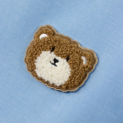 Áo Sơ Mi - Patch Thêu Xù Gấu Misa