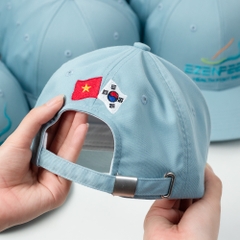 Dự án Nón lưỡi trai đồng phục thêu EZENFEET theo yêu cầu