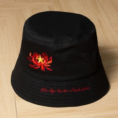 Dự án Nón bucket thêu Hoa Cúc Sao Vàng theo yêu cầu