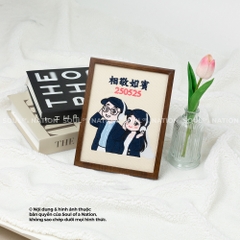 Dự án thêu hình chuyển chibi 