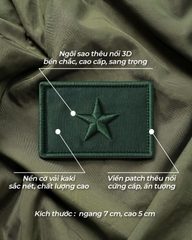 Patch Thêu - Cờ Việt Nam Dã Chiến
