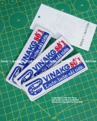 Patch thêu hình ôm viền VINAKG SỐ 1 theo yêu cầu