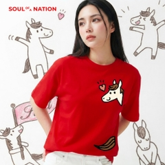 Áo Thun - In Ngựa Cute