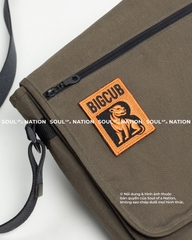 Patch thêu hình chữ nhật BIGCUB theo yêu cầu