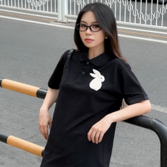 Áo Polo - Patch Thỏ Bông