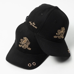 Dự án Nón lưỡi trai đồng phục thêu Heo Chạy Moto theo yêu cầu