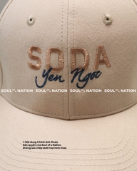 Dự án Nón lưỡi trai thêu 3D SODA theo yêu cầu