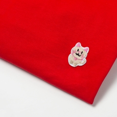 Áo Thun Trẻ Em - Thêu 12 Con Giáp Cute Đỏ