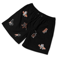 Quần Shorts Unisex - Travel Pattern