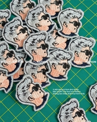 Patch thêu hình ôm viền Fashion Boy theo yêu cầu