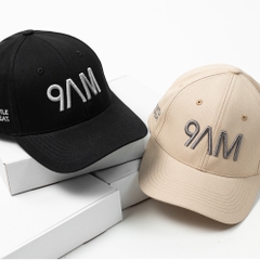 Dự án Nón lưỡi trai thêu satin 3D 9AM theo yêu cầu