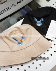 Dự án Nón bucket thêu theo yêu cầu Con Thỏ