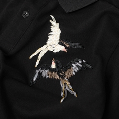 Áo Polo Thêu Ruy Băng Thủ Công - Song Én