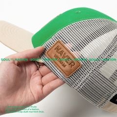 Dự án Nón trucker đồng phục patch da thêu Naver theo yêu cầu