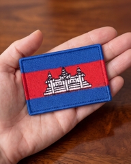 Patch Thêu - Cờ Campuchia