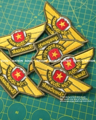 Patch thêu hình ôm viền Khách Sạn Quốc Nội Tân Sơn Nhất theo yêu cầu