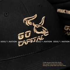 Dự án Nón lưỡi trai đồng phục thêu 3D GO Capital theo yêu cầu