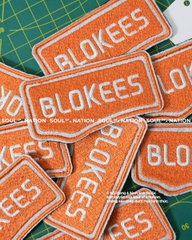 Patch thêu hình ôm viền BLOKEES theo yêu cầu