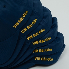 Dự án Nón lưỡi trai đồng phục thêu VIB Bank theo yêu cầu