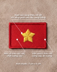 Patch Thêu - Cờ Việt Nam 1945