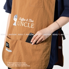 Dự án Tạp dề ghile đồng phục thêu Noodle + Uncle theo yêu cầu