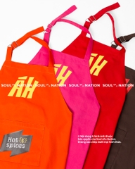 Dự án Tạp dề đồng phục thêu Hot Spice theo yêu cầu