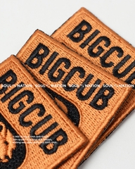 Patch thêu hình chữ nhật BIGCUB theo yêu cầu