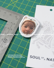 Patch in nhuộm chỉ Em bé theo yêu cầu