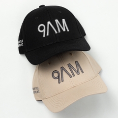Dự án Nón lưỡi trai thêu satin 3D 9AM theo yêu cầu