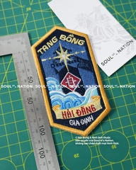 Patch thêu hình ôm viền Ngọn Hải Đăng theo yêu cầu