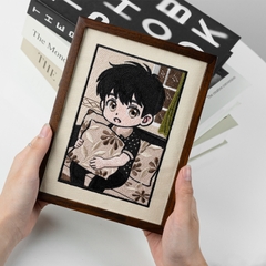 Dự án Thêu hình chuyển chibi 