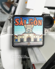 Patch in nhuộm chỉ Chợ Bến Thành theo yêu cầu