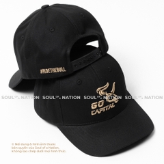 Dự án Nón lưỡi trai đồng phục thêu 3D GO Capital theo yêu cầu