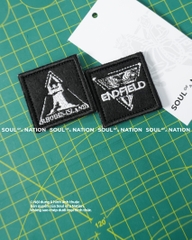 Patch thêu hình vuông ENDFIELD RHODESISLAND theo yêu cầu