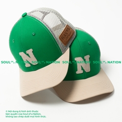Dự án Nón trucker đồng phục patch da thêu Naver theo yêu cầu