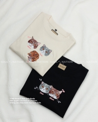 Dự án thêu chân dung thú cưng pet Amee - Tnee - La