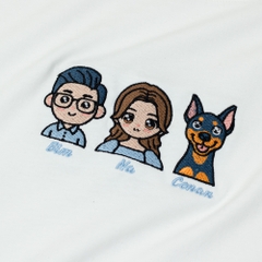 Dự án Thêu hình chuyển chibi 